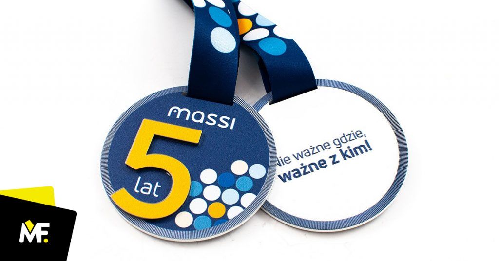 Medal biznesowy 5-lecie Massi